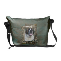Fathers Day DAD - Stone Paws - St Bernard - Mae Commuter Bag