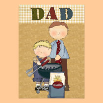 Father's Day, Dad's day Card or Party invitation invitations