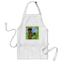Fathers Day Doxies Apron
