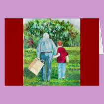 Father's Day drawing art cards