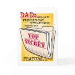 Father's Day "Feature" Greeting Card