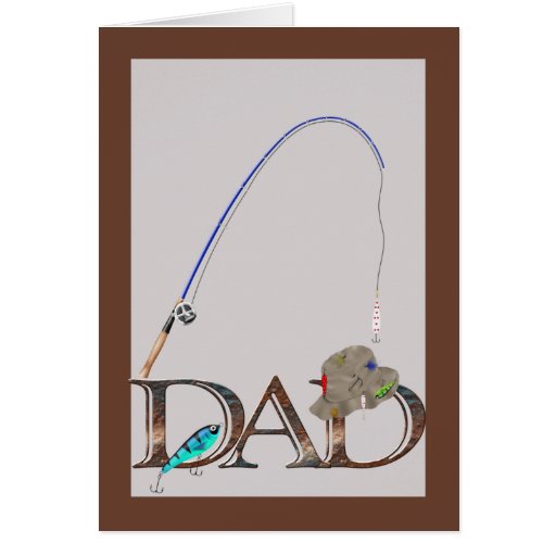 Fathers Day Fishing Cards
