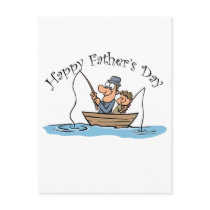 "Fathers Day Fishing" postcards
