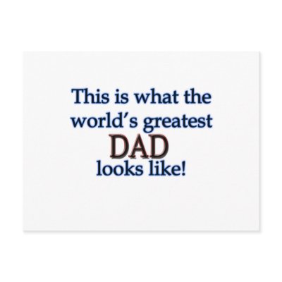 Father's Day gifts Post Card Zazzle_postcard Father's Day gifts Post Card Zazzle_postcard