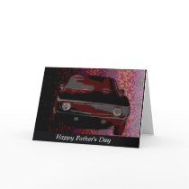 Father's Day  Greeting 1969 Camaro Card