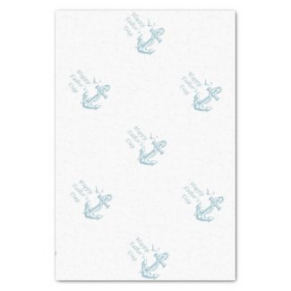 Father's Day - "Happy Father's Day" - Nautical