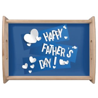 Father's Day - "Happy Father's Day" Word Art/Heart