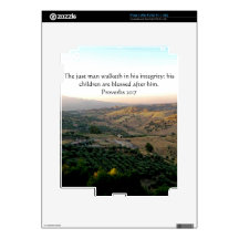 Father's Day Italy & Scripture Gifts iPad 2 Skin