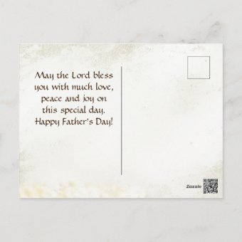 Fathers Day Jeremiah Blessed Is The Man Bible Postcard Zazzle