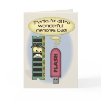 Father's Day Memories card