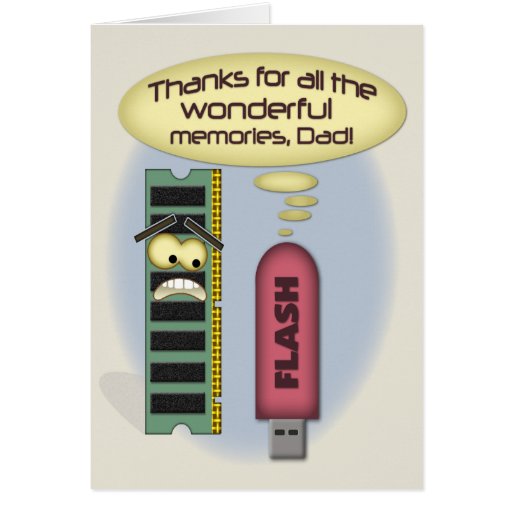 Father's Day Memories Greeting Card