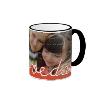 Father's Day Mugs with Photo | We Love Dad Mugs