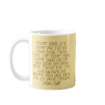 Fathers Day Multi Language Dad Vocabulary Mug
