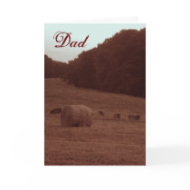 Father's Day on the Farm Greeting Cards