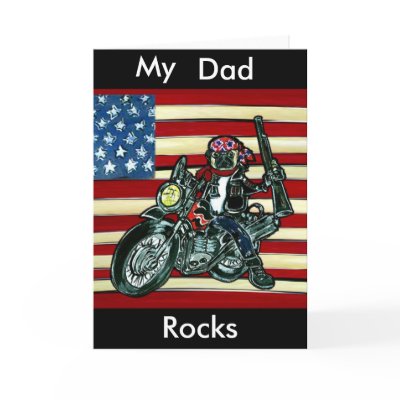 Fathers Day Pet Products Greeting Card by Art_by_Joanne