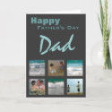 Father&#39;s Day Photo Template Card