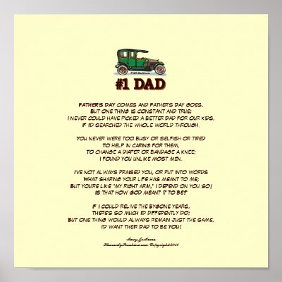 fathers day poems. Father#39;s Day poem, antique car