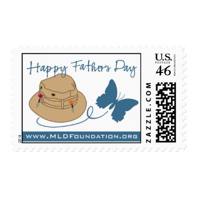 Fathers Day Postage Stamp by MLDFoundation