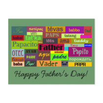 Father's Day Postcard