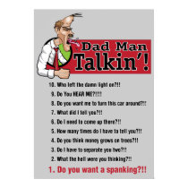 Father's Day Poster posters by ttfisher Father's Day Poster posters