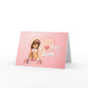 Fathers Day Sadie Card by 3dtoons Fathers Day Sadie Card