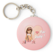 Fathers Day Sadie Keychain