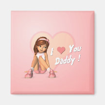 Fathers Day Sadie Magnet