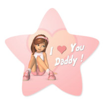 Fathers Day Sadie Sticker