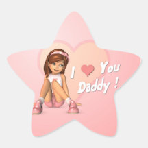 Fathers Day Sadie Sticker