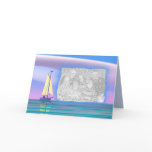 Father's Day - Sail Away (photo frame) Greeting Cards