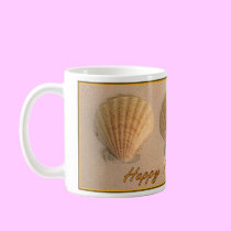 Father's Day Seashell Mug mugs