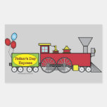 Father's Day Sticker with Train