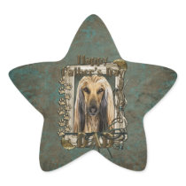 Fathers Day - Stone Paws - Afghan Star Stickers