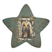 Fathers Day - Stone Paws - Afghan Star Stickers