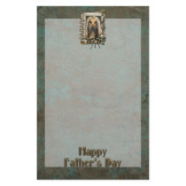 Fathers Day - Stone Paws - Afghan Stationery