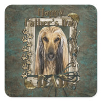 Fathers Day - Stone Paws - Afghan Sticker