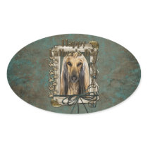 Fathers Day - Stone Paws - Afghan Stickers