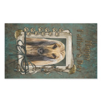 Fathers Day - Stone Paws - Afghan Stickers