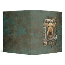 Fathers Day - Stone Paws - Airedale Binder