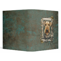 Fathers Day - Stone Paws - Airedale Binder