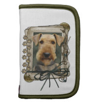 Fathers Day - Stone Paws - Airedale Folio Planner