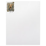 Fathers Day - Stone Paws - Airedale Letterhead Design