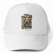 Fathers Day - Stone Paws - Airedale Mesh Hats