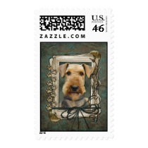 Fathers Day - Stone Paws - Airedale Postage