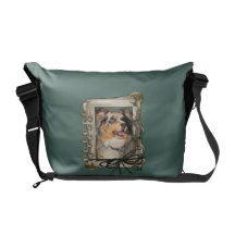 Fathers Day - Stone Paws - Australian Shepherd Commuter Bag