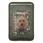 Fathers Day - Stone Paws - Australian Terrier MacBook Air Sleeve