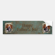 Fathers Day - Stone Paws - Beagle Bumper Stickers