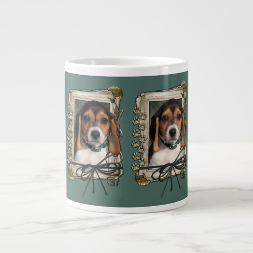 Fathers Day - Stone Paws - Beagle Puppy Extra Large Mugs