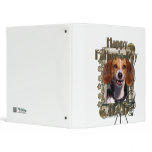 Fathers Day - Stone Paws - Beagle Vinyl Binders