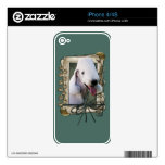 Fathers Day - Stone Paws - Bedlington Terrier Decals For The iPhone 4S